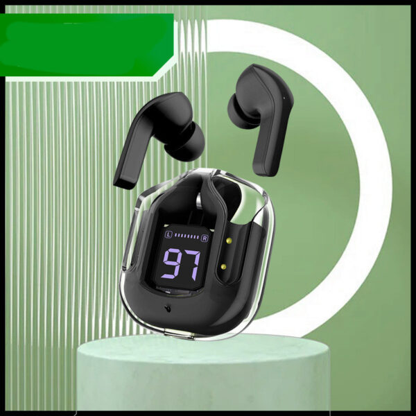 Buy New Mini Transparent Wireless Bluetooth Headset Digital Display ENC Noise Reduction True Wireless Sports Music - High-Quality & Affordable - Image 4