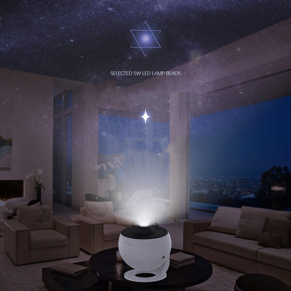 Buy Night Light Galaxy Projector Starry Sky Projector 360 Rotate Planetarium Lamp For Kids Bedroom Valentines Day Gift Wedding Deco - High-Quality & Affordable - Image 2
