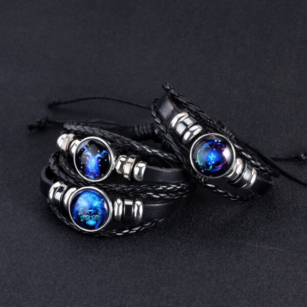 Buy Zodiac Constellation Bracelet Braided Design Bracelet For Men Women Kids - High-Quality & Affordable - Image 7