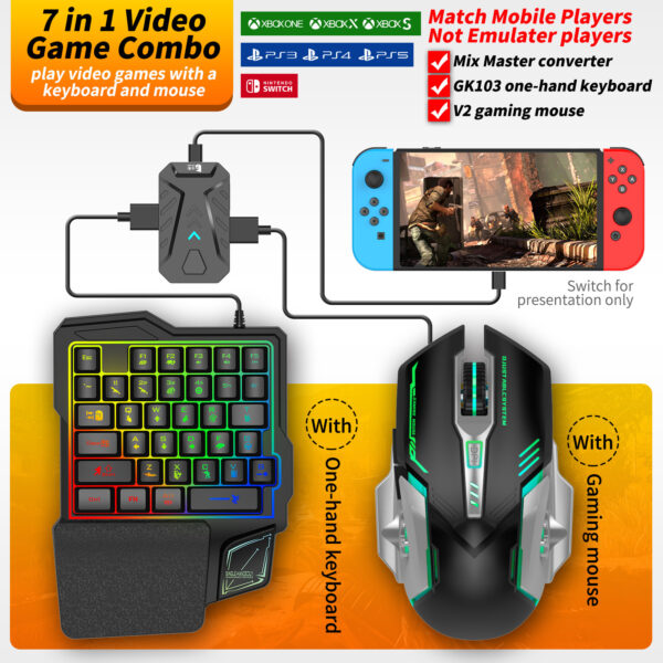 Buy New PS4 Console Keyboard and Mouse Converter - High-Quality & Affordable