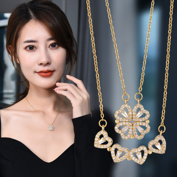 Buy Variety Four-leaf Clover Non-fading Light Luxury Titanium Steel Necklace - High-Quality & Affordable