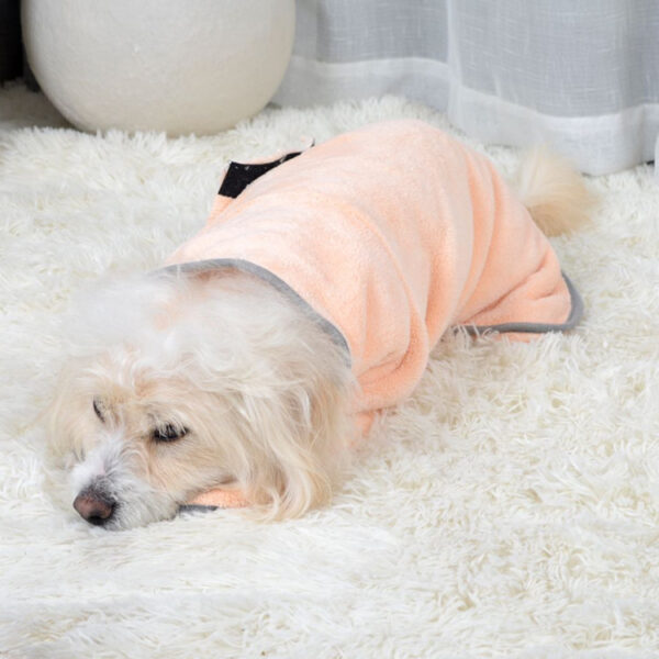 Buy Quick-drying Pet Absorbent Towel Dog Bathrobe Pet Dog Bath Towel For Dogs Cats Microfiber Absorbent Pet Drying Towel Pet Supplies Pet Products - High-Quality & Affordable - Image 9