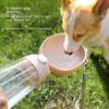 Buy Portable Dog Water Bottle Food And Water Container For Pet Pets Feeder Bowl Outdoor Travel Drinking Bowls Water Dispenser - High-Quality & Affordable - Image 7