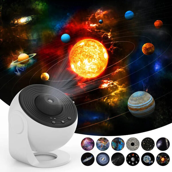 Buy Night Light Galaxy Projector Starry Sky Projector 360 Rotate Planetarium Lamp For Kids Bedroom Valentines Day Gift Wedding Deco - High-Quality & Affordable