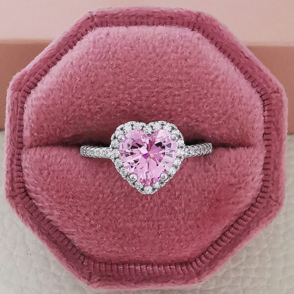 Buy Fashion Jewelry Luxury Multicolor Charm Cubic Zirconia Wedding Rings For Women T Shape Stone Party Jewelry Gifts - High-Quality & Affordable - Image 4