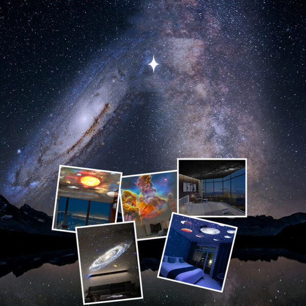 Buy Night Light Galaxy Projector Starry Sky Projector 360 Rotate Planetarium Lamp For Kids Bedroom Valentines Day Gift Wedding Deco - High-Quality & Affordable - Image 8