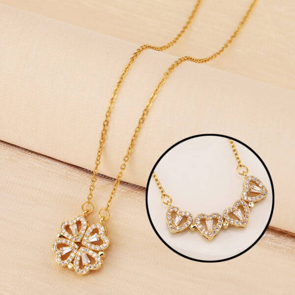 Buy Variety Four-leaf Clover Non-fading Light Luxury Titanium Steel Necklace - High-Quality & Affordable - Image 8