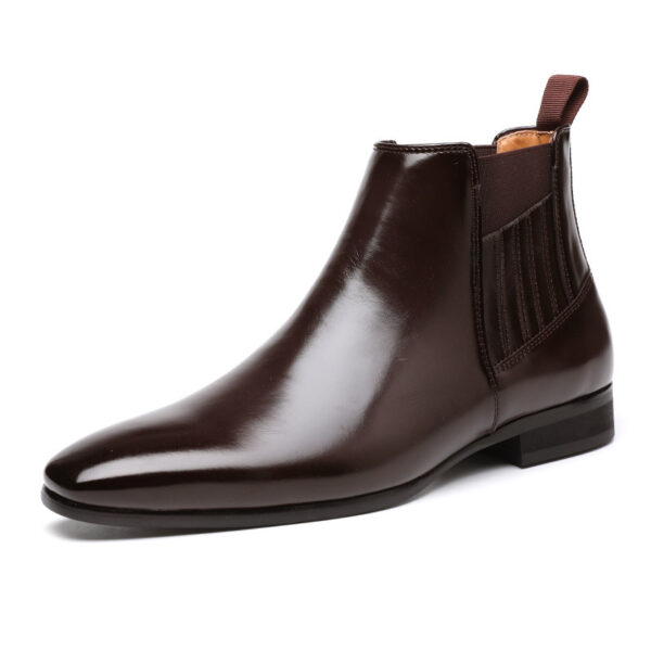 Buy Men's Pointed Toe Simple High-top Martin Boots - High-Quality & Affordable - Image 5