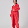 Buy Cozy Pajama Set, 3 Piece Lounge Set, Cute Loungewear, Warm Suit Sets, Matching Set, Lounge Set, 3 Piece Pant Sets, Women Winter Dress - High-Quality & Affordable - Image 10