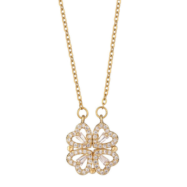 Buy Variety Four-leaf Clover Non-fading Light Luxury Titanium Steel Necklace - High-Quality & Affordable - Image 5