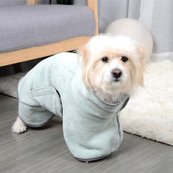 Buy Quick-drying Pet Absorbent Towel Dog Bathrobe Pet Dog Bath Towel For Dogs Cats Microfiber Absorbent Pet Drying Towel Pet Supplies Pet Products - High-Quality & Affordable - Image 3