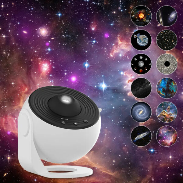 Buy Night Light Galaxy Projector Starry Sky Projector 360 Rotate Planetarium Lamp For Kids Bedroom Valentines Day Gift Wedding Deco - High-Quality & Affordable - Image 7