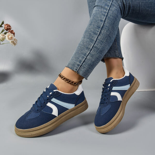Buy Niche Retro Korean Type Casual All-match Soft Bottom Sports Board Shoes - High-Quality & Affordable - Image 3