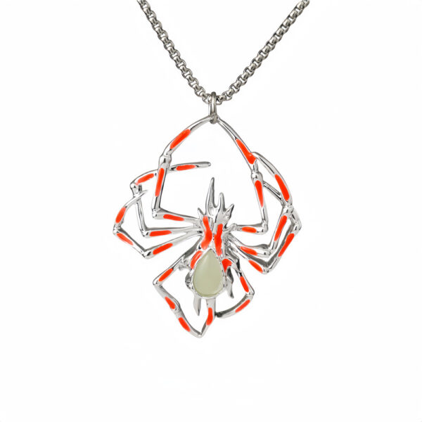 Buy Halloween Creative Stereo Luminous Spider Necklace Jewerly Glowing Night Fluorescence Antique Vintage Glow In The Dark For Men Women Gift Party Halloween Day Club - High-Quality & Affordable - Image 7