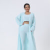 Buy Cozy Pajama Set, 3 Piece Lounge Set, Cute Loungewear, Warm Suit Sets, Matching Set, Lounge Set, 3 Piece Pant Sets, Women Winter Dress - High-Quality & Affordable - Image 9