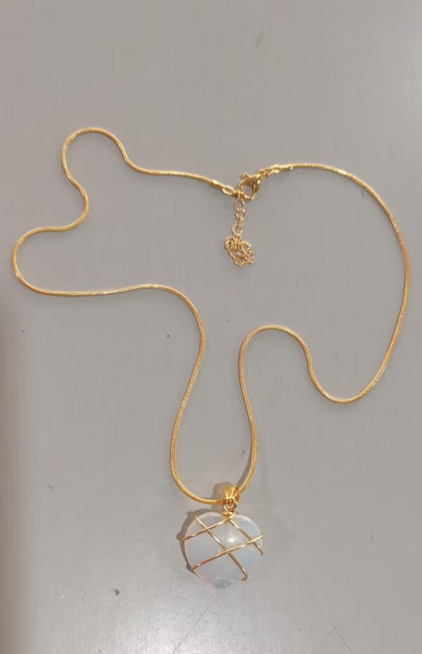 Buy Fashion Moonstone Necklace For Cartoon Princess Love Girl Necklace Novelty Jewelry - High-Quality & Affordable - Image 4
