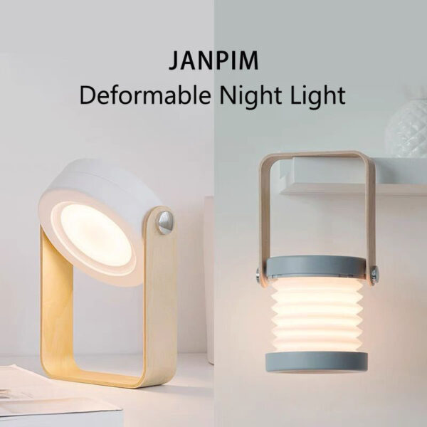 Buy Foldable Touch Dimmable Reading LED Night Light Portable Lantern Lamp USB Rechargeable For Home Decor - High-Quality & Affordable - Image 8