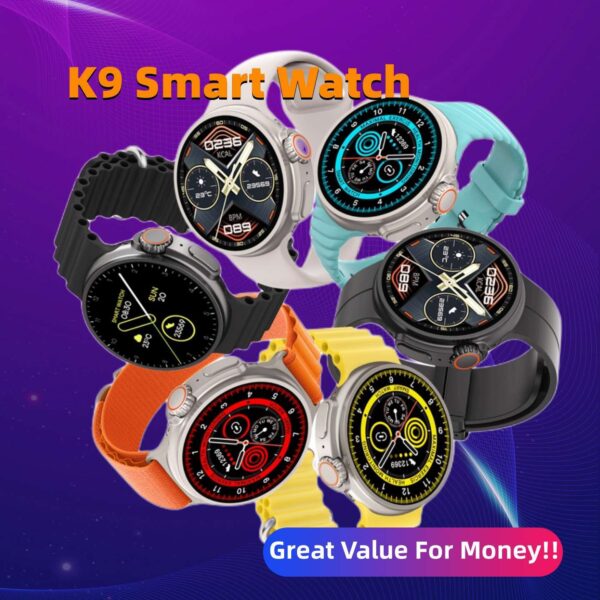 Buy New K9 Smart Watch 1.39 Round Screen Encoder True Screw Clip Wireless Charging NFC Offline And Payment Function - High-Quality & Affordable - Image 4