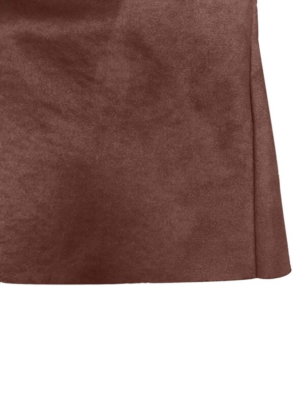 Buy Cold-proof Warm Leather And Velvet Integrated Turn-down Collar Coat - High-Quality & Affordable - Image 4